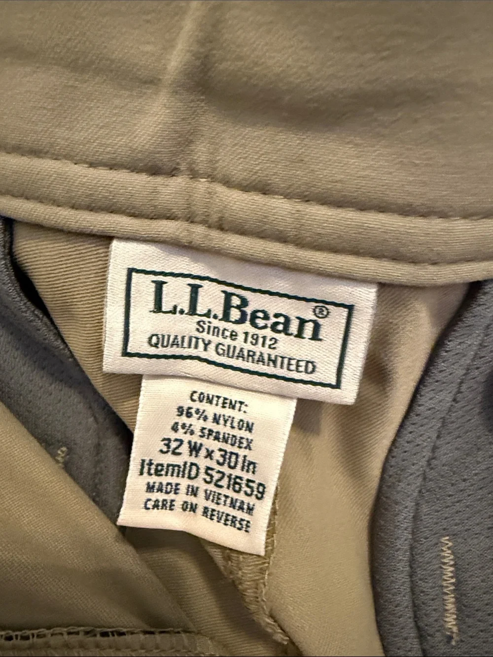 L.L. Bean classic straight